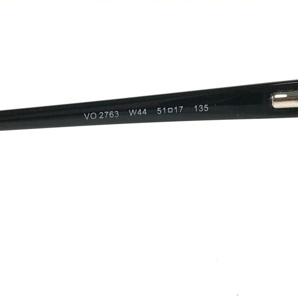 Vogue Eyeglasses Frames VO2763 W44 Shiny Black Cat Eye Full Rim 51-17-135